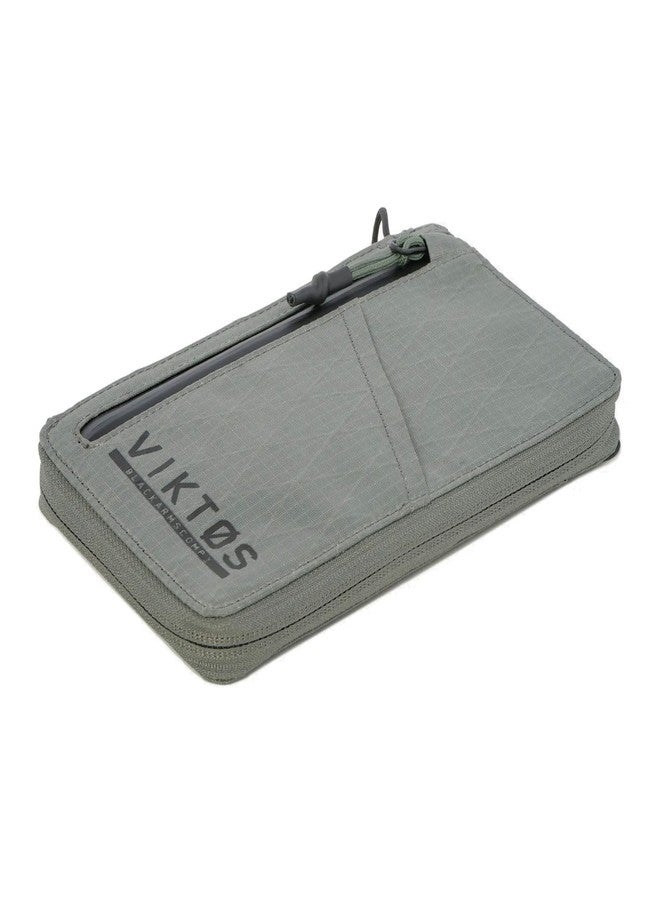 VIKTOS Upscale Travel Wallet | Durable Weather-Resistant Compact Lightweight Tactical Everyday Carry Outdoor Storage Accessory Reinforced with a Carbon Fiber Chassis | 7.5" H x 4.5" W x 1" D, Greyman - Image 4